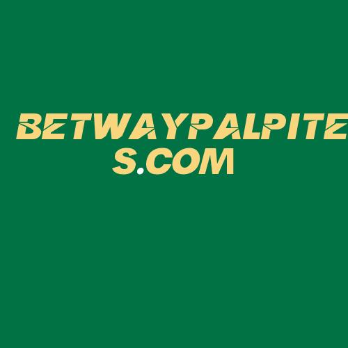 Logo da BETWAYPALPITES